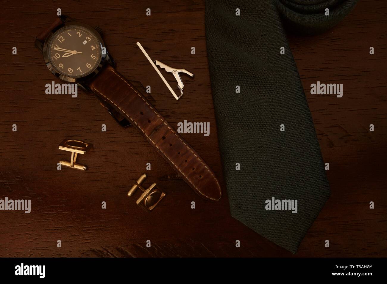 Mens Accessori Moda Foto Stock