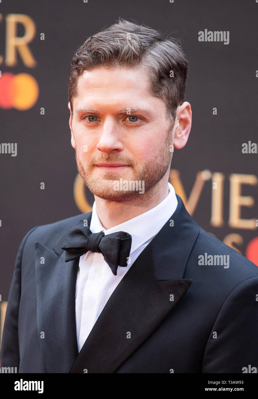 Kyle Soller assiste l'Olivier Awards 2019 con Mastercard al Royal Albert Hall. Foto Stock