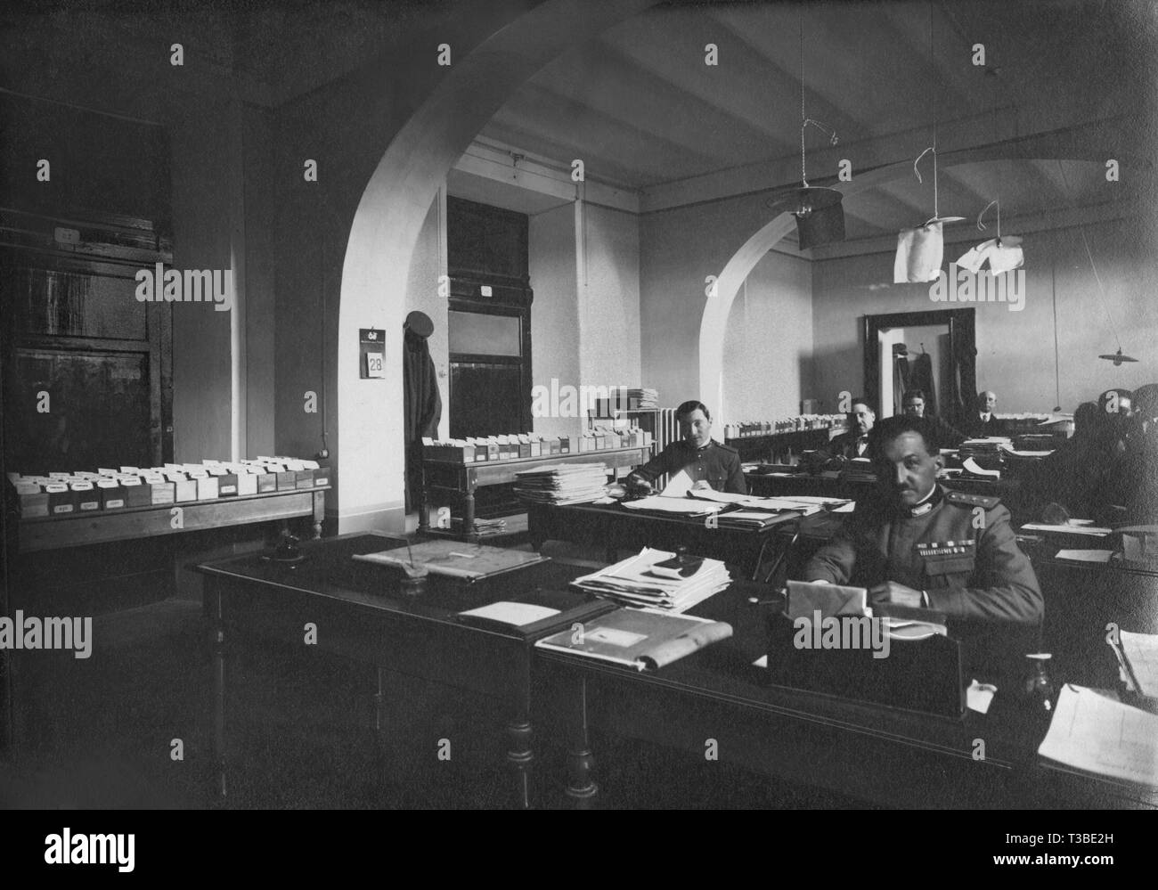 Archivi storici dei caduti registrati, 1919 Foto Stock