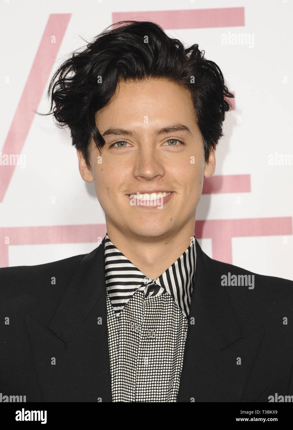 Premiere del film Cinque Piedi separatamente con: Cole Sprouse dove: Los Angeles, California, Stati Uniti quando: 07 Mar 2019 Credit: Apega/WENN.com Foto Stock