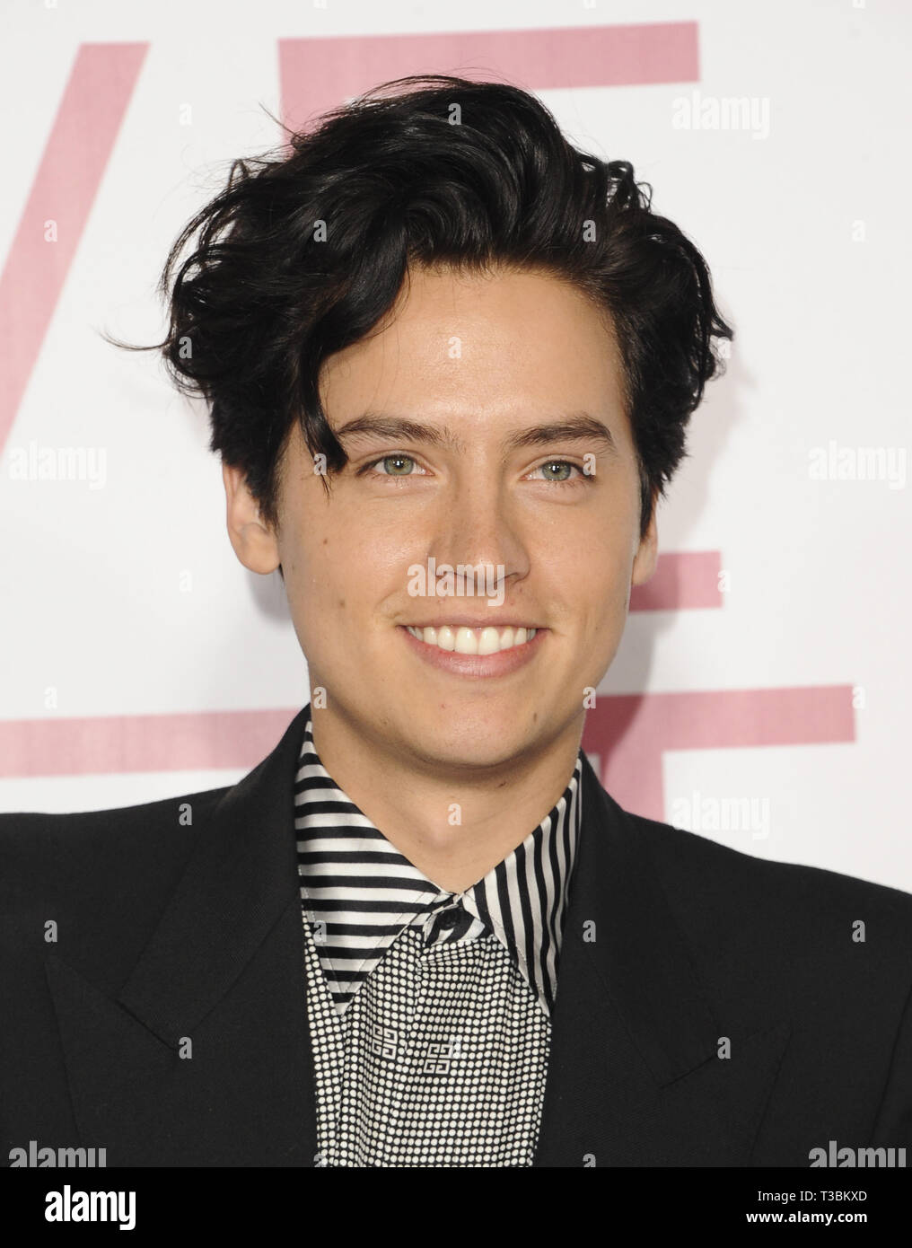Premiere del film Cinque Piedi separatamente con: Cole Sprouse dove: Los Angeles, California, Stati Uniti quando: 07 Mar 2019 Credit: Apega/WENN.com Foto Stock