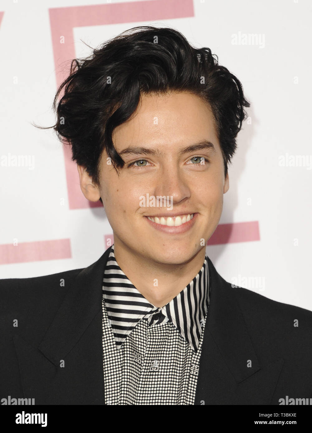 Premiere del film Cinque Piedi separatamente con: Cole Sprouse dove: Los Angeles, California, Stati Uniti quando: 07 Mar 2019 Credit: Apega/WENN.com Foto Stock