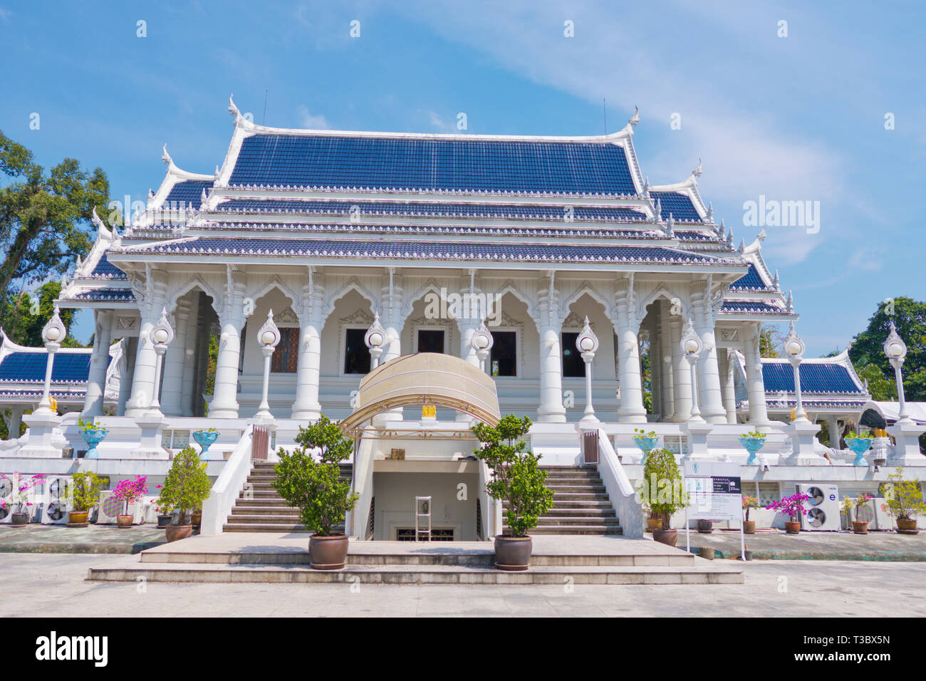 Kaew Pagoda, Wat Kaew, Krabi town, Thailandia Foto Stock