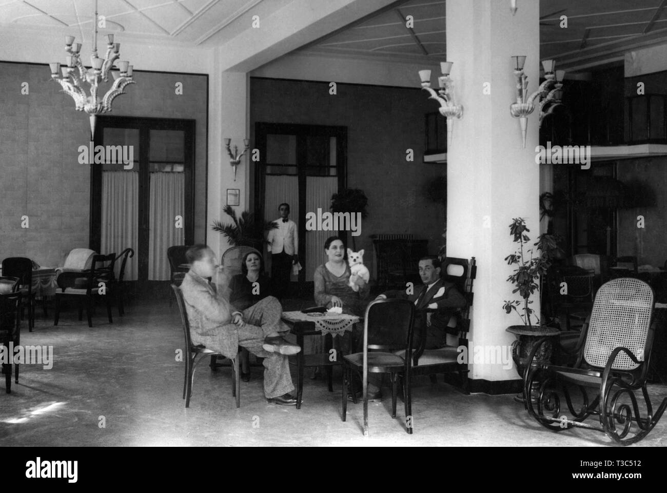 Bari, hotel miramare, 1931 Foto Stock