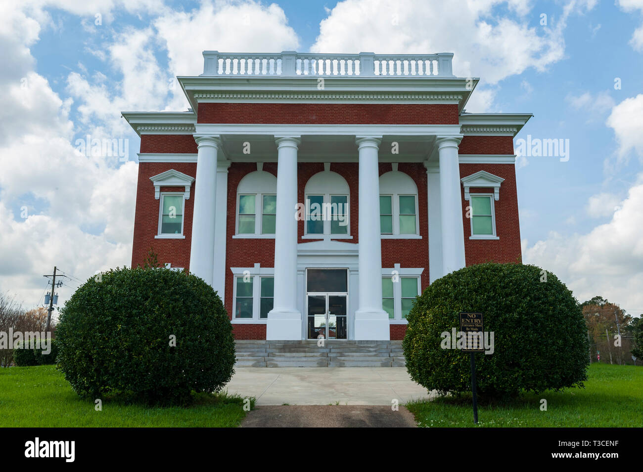 Murray County Courthouse in Chatsworth, Georgia Foto Stock