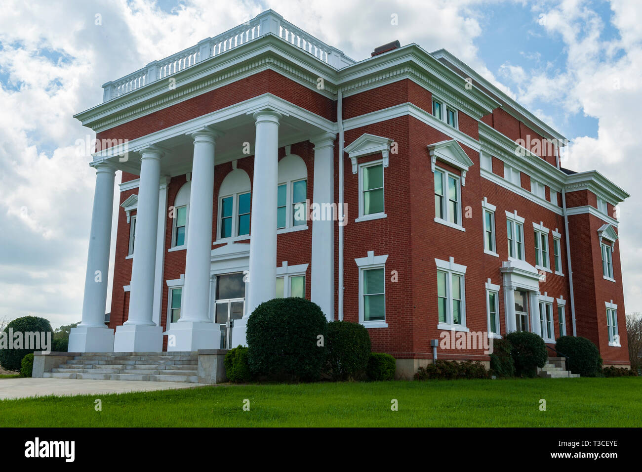 Murray County Courthouse in Chatsworth, Georgia Foto Stock