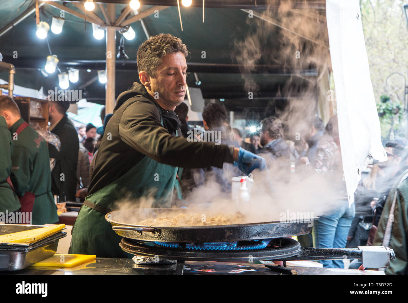 Fornitore di stallo Brough mercato - Londra Foto Stock