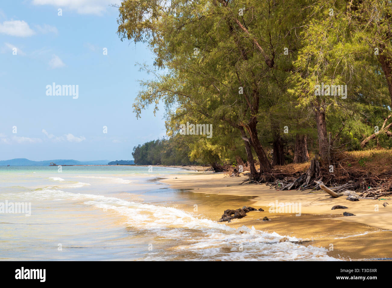 Bai giorno Tay beach sull'Isola di Phu Quoc si affaccia sul Golfo di Thailandia, Vietnam Asia Foto Stock
