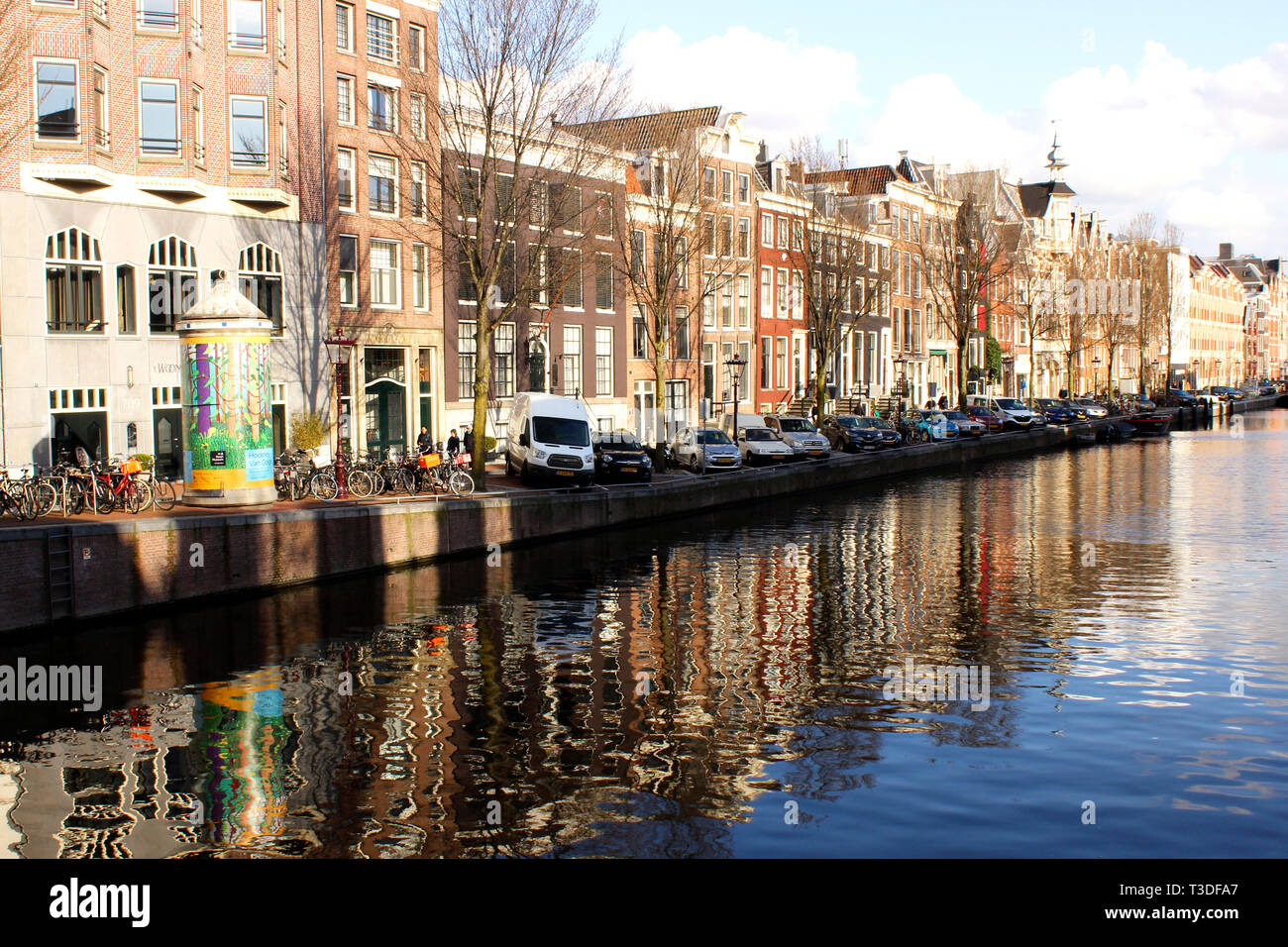 Amsterdam Canal #2 Foto Stock