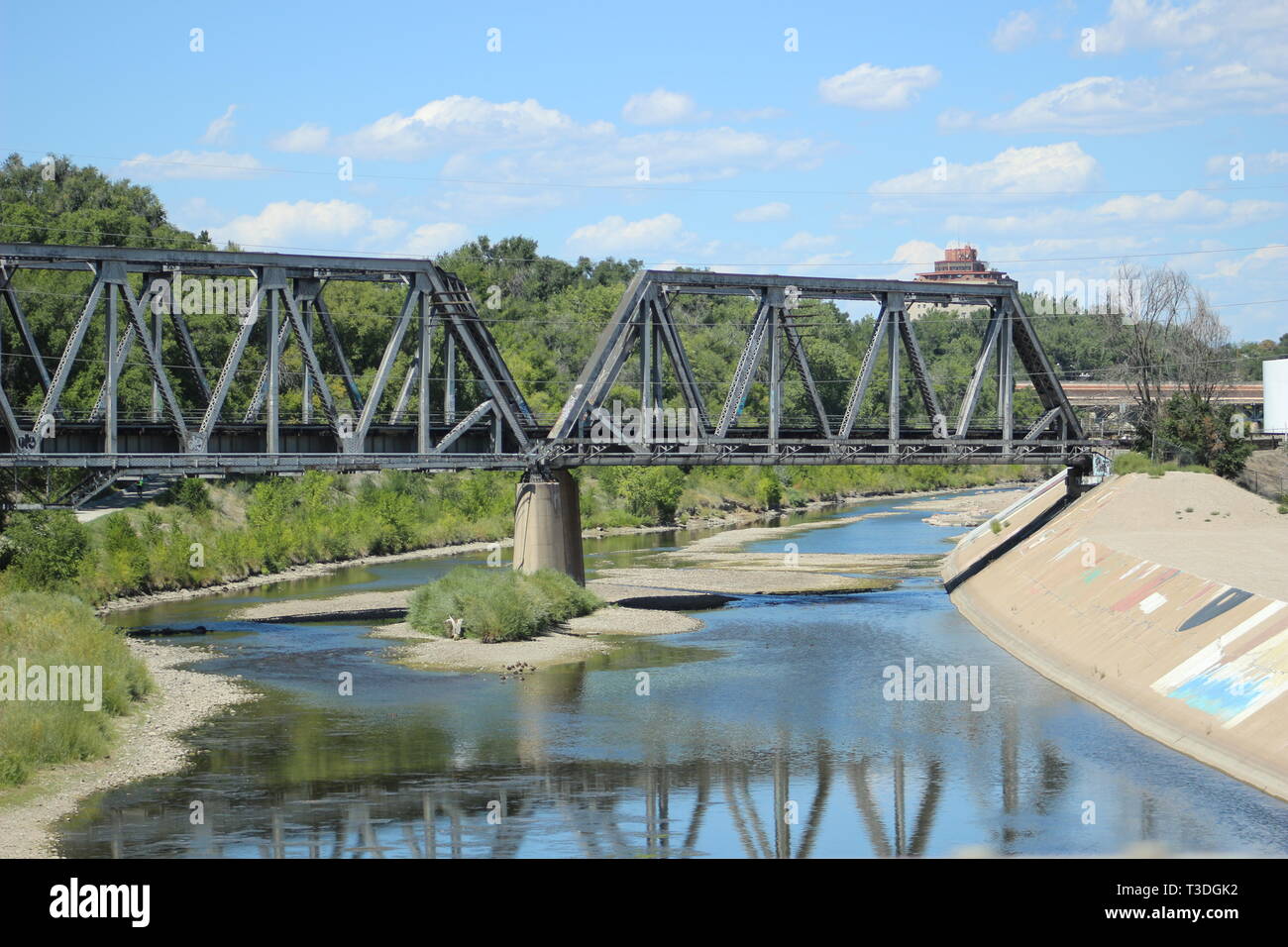 Ponte di capriata della ferrovia immagini e fotografie stock ad alta ...