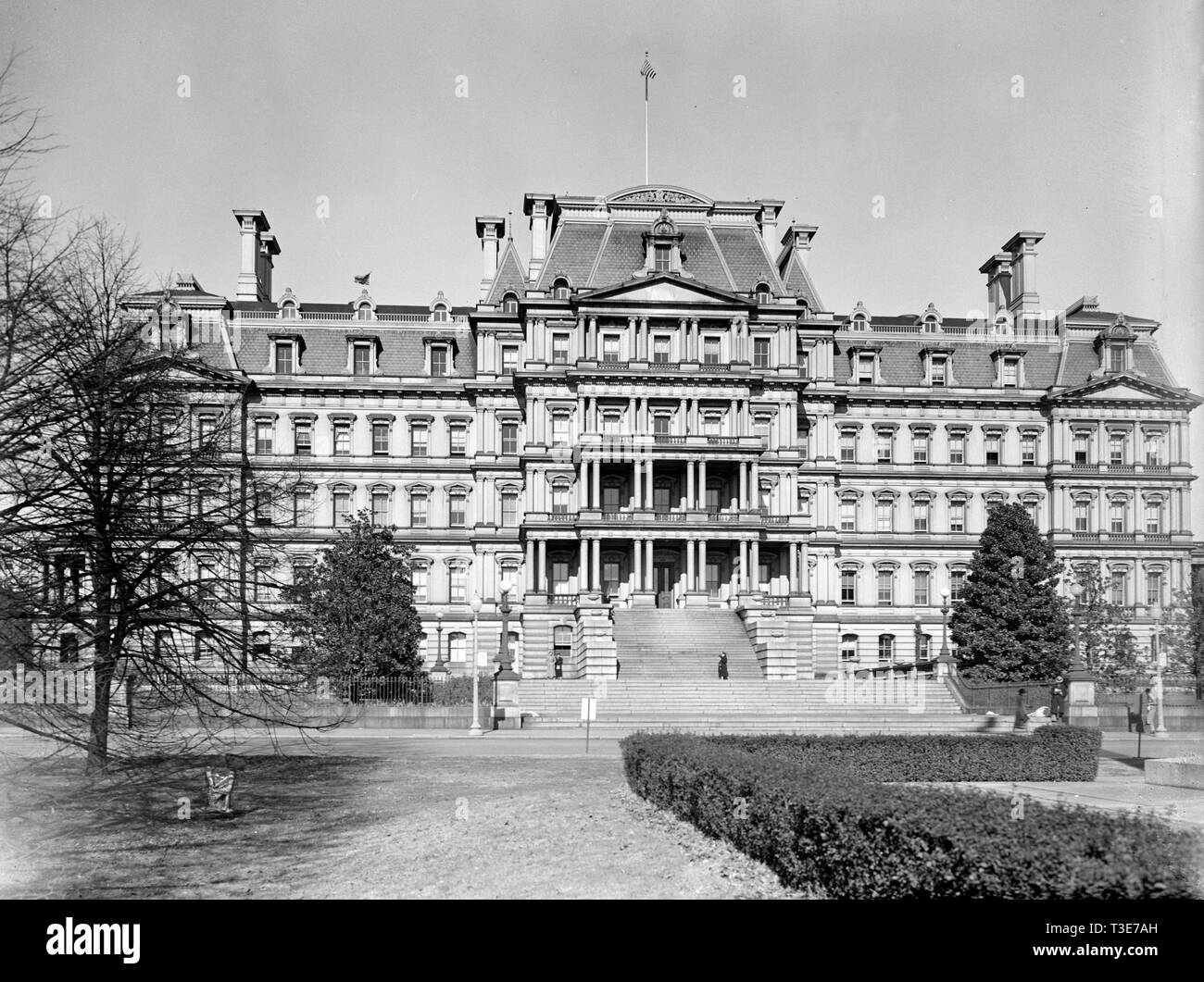 Esterno del Dipartimento di Stato per la costruzione di ca. 1938 Foto Stock