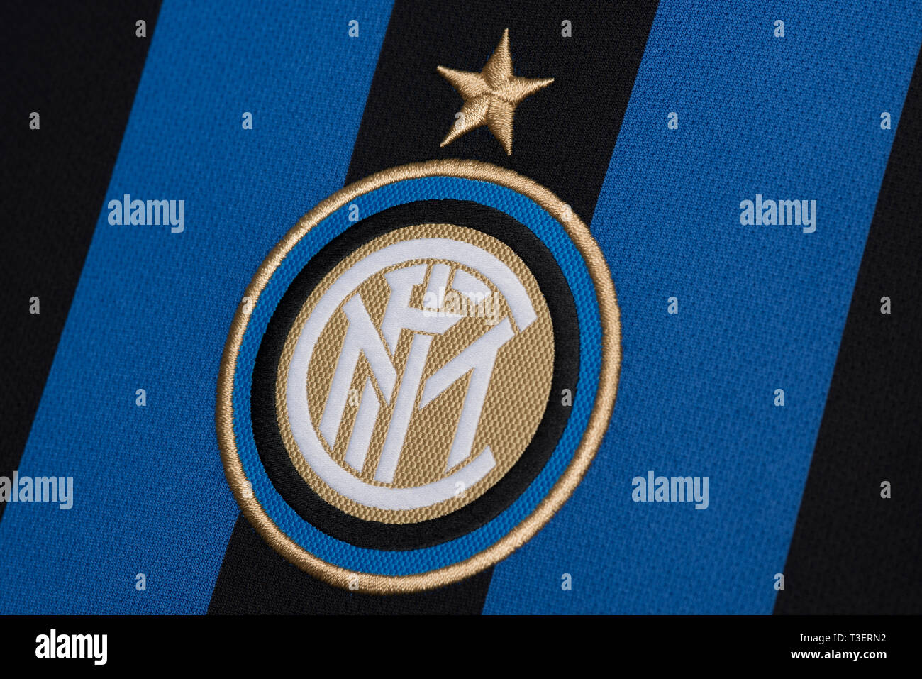 In prossimità di di Internazionale x Nike Jersey. Foto Stock