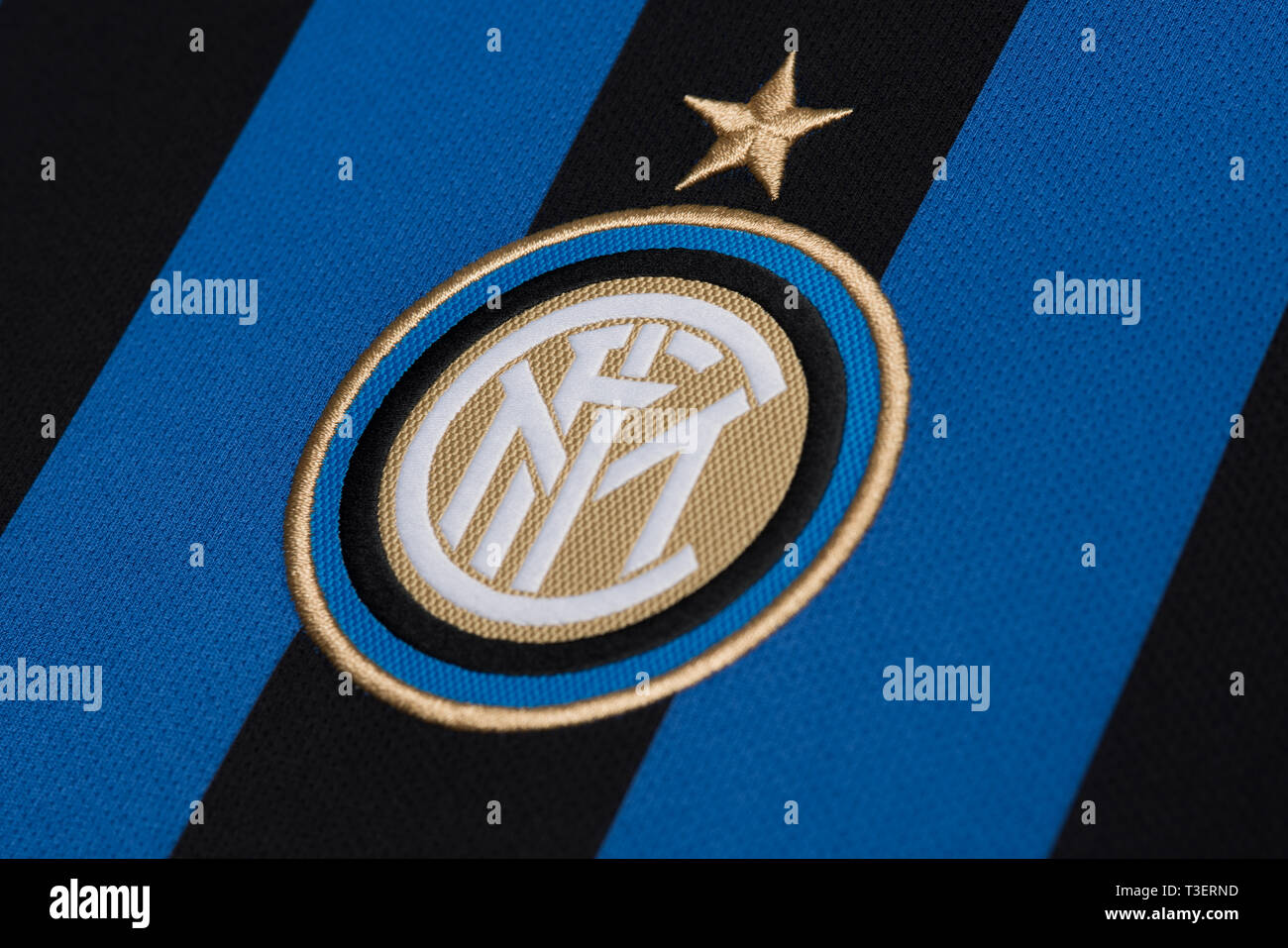 In prossimità di di Internazionale x Nike Jersey. Foto Stock