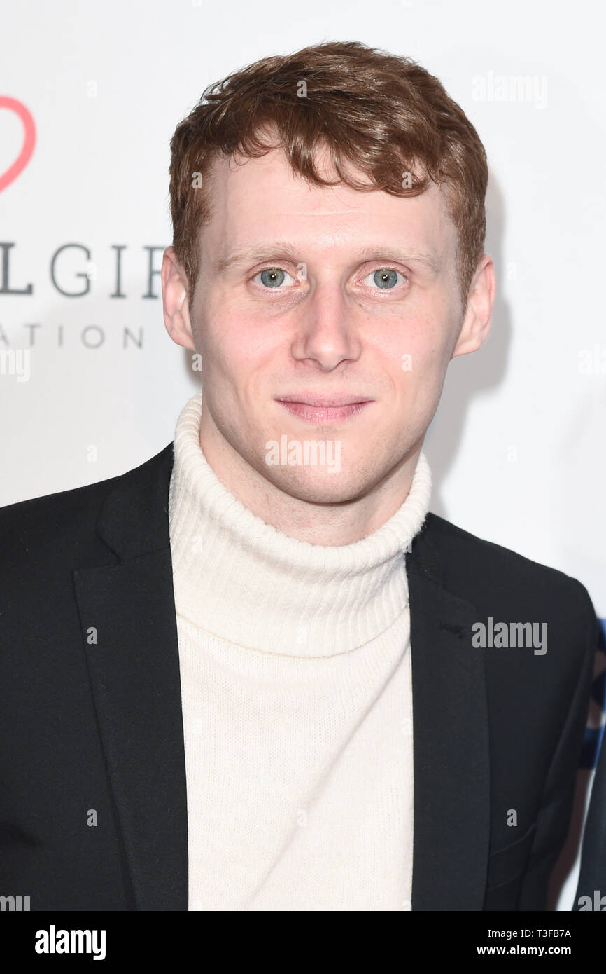 Londra, Regno Unito. 08 apr, 2019. Londra, Regno Unito. Aprile 08, 2019: Jamie Borthwick arrivando per il gioco del calcio per iniziativa di pace la cena da Global dono Foundation presso il Corinthia Hotel di Londra. Immagine: Steve Vas/Featureflash Credito: Paul Smith/Alamy Live News Foto Stock