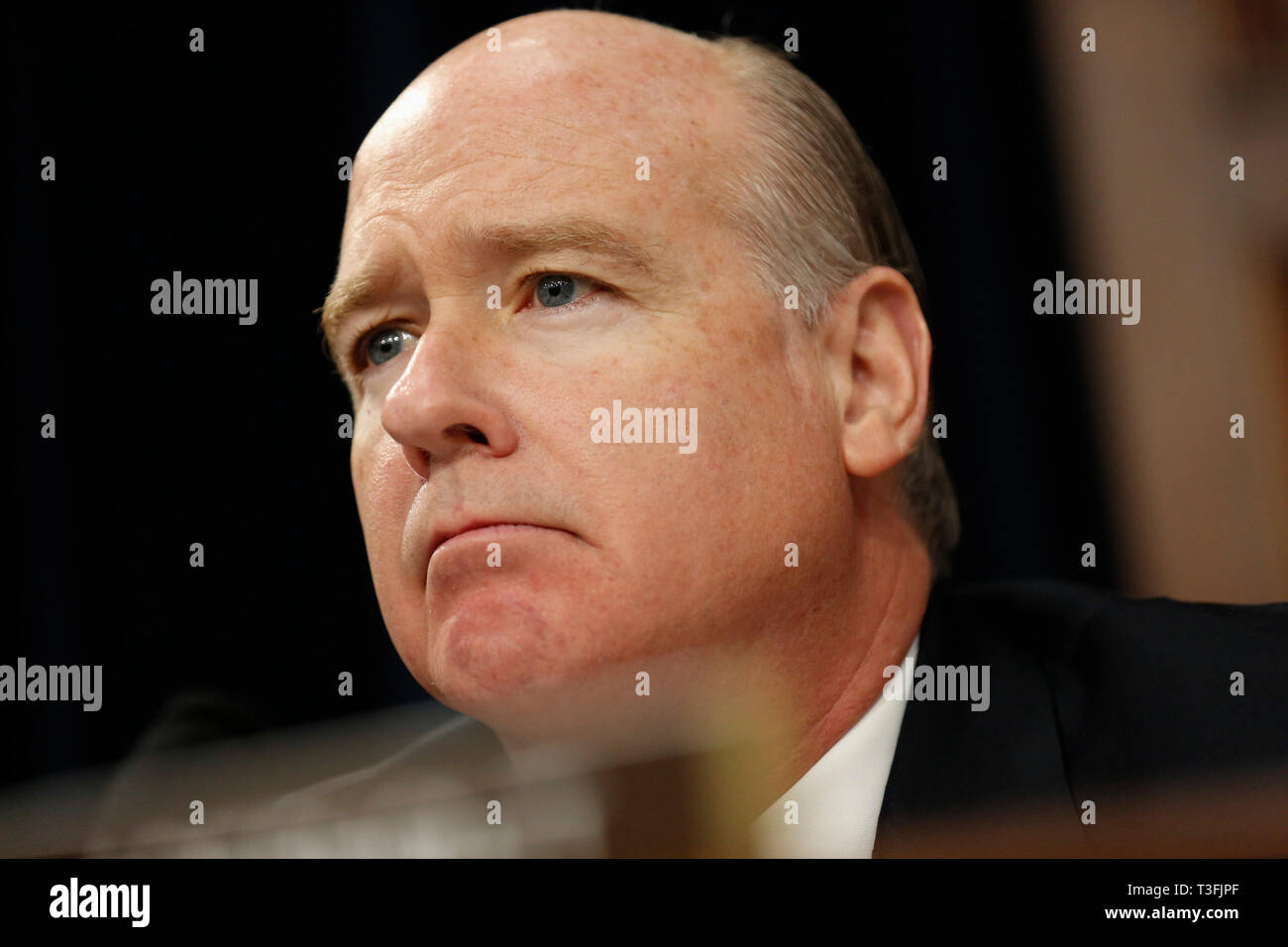 Washington DC, Stati Uniti d'America . 09Apr, 2019. Rappresentante degli Stati Uniti Robert Aderholt (repubblicano di Alabama) presso il Dipartimento di giustizia la Richiesta di Budget per il 2020 udienza del 9 aprile 2019. Credito: MediaPunch Inc/Alamy Live News Foto Stock