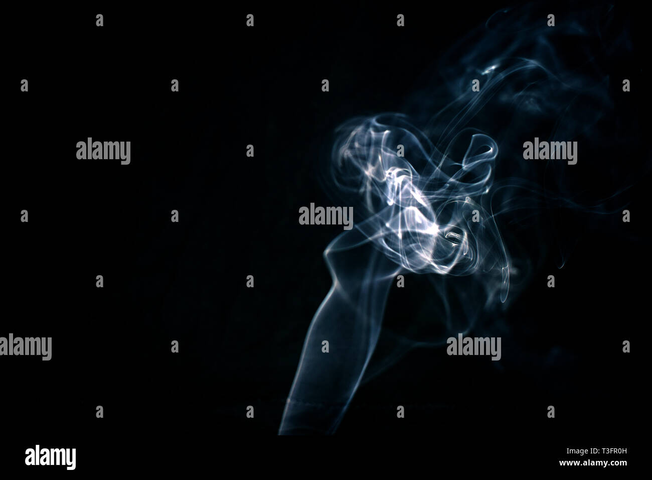 Immagine di fumo Foto Stock