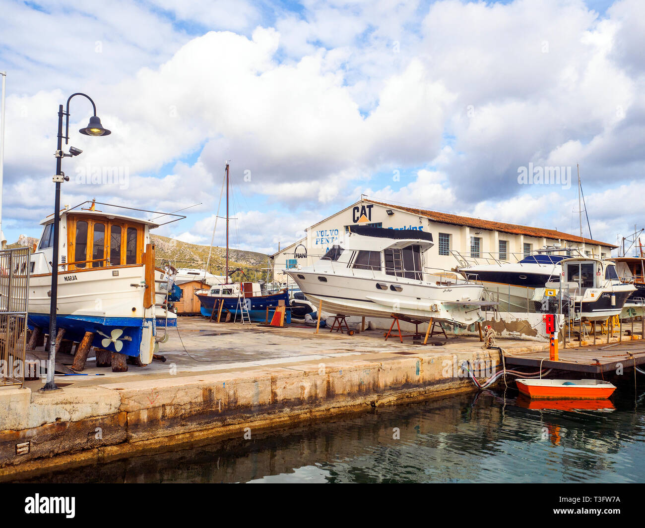 Port de Pollença - Isole Baleari, Spagna Foto Stock
