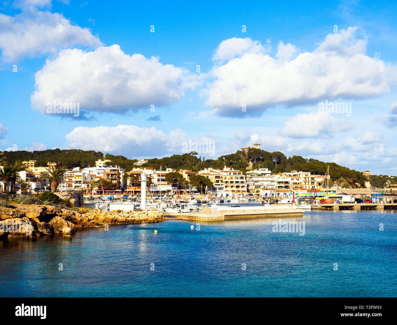 Cala Rajada - Maiorca, isole Baleari, Spagna Foto Stock