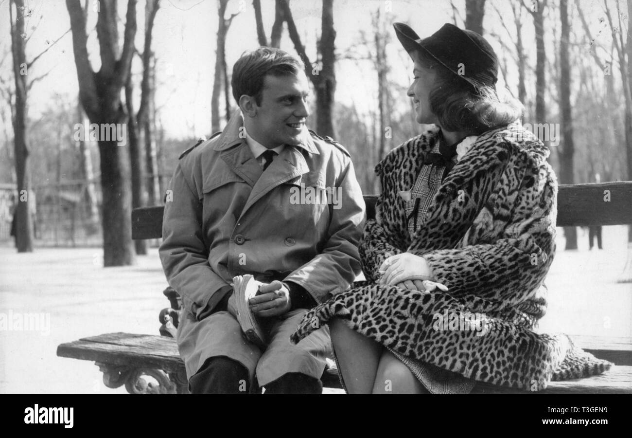 Les liaisons dangereuses Anno : 1959 - FRANCIA DIRETTORE : Roger Vadim Jean-Louis Trintignant , Jeanne Moreau Foto Stock