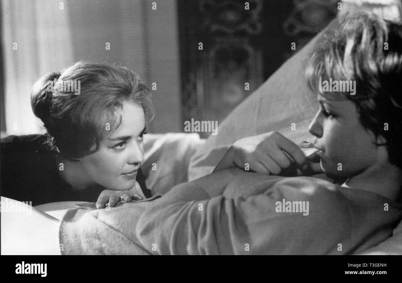 Les liaisons dangereuses Anno : 1959 - FRANCIA DIRETTORE : Roger Vadim Jeanne Moreau, Jeanne Valerie Foto Stock