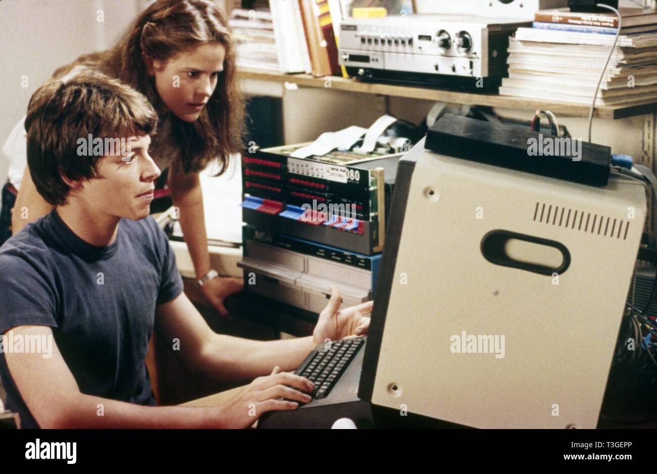 I giochi di guerra Anno : 1983 USA Director : John Badham Matthew Broderick, alleato Sheedy Foto Stock