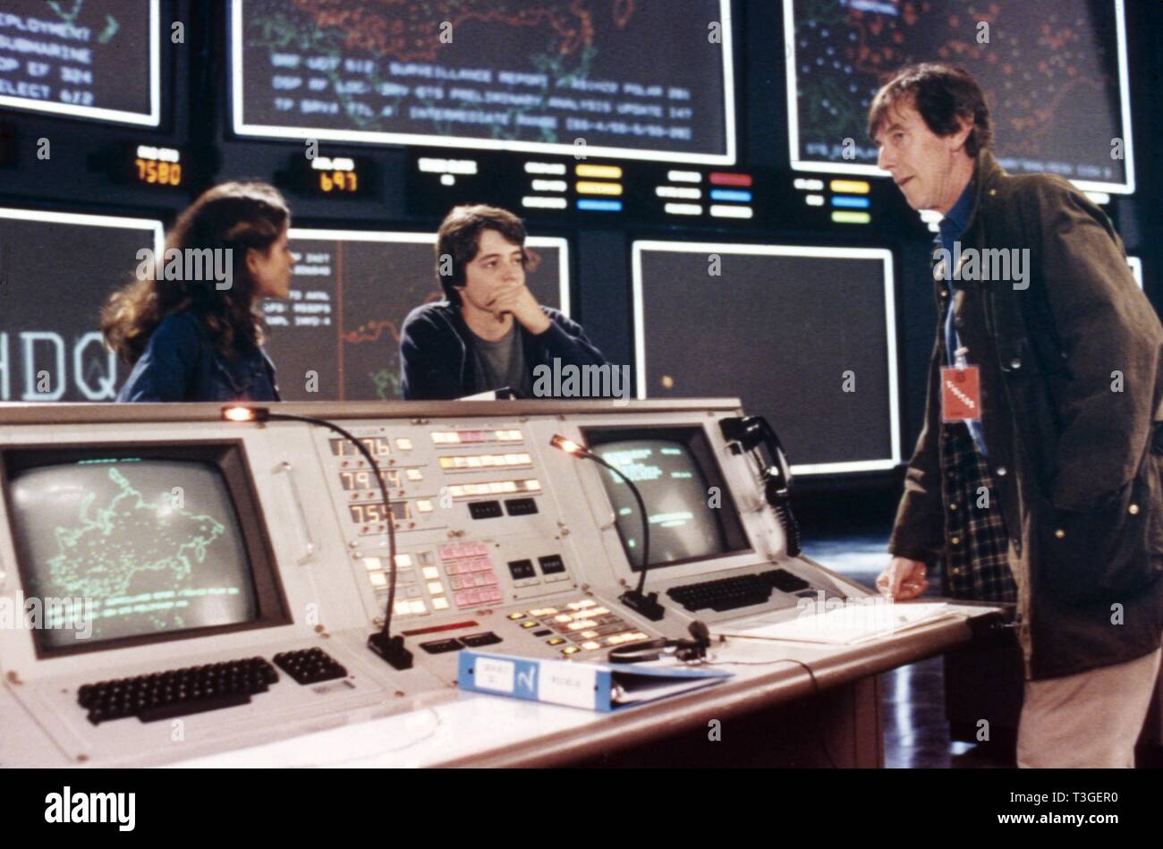 I giochi di guerra Anno : 1983 USA Director : John Badham Matthew Broderick, alleato Sheedy, John Wood Foto Stock