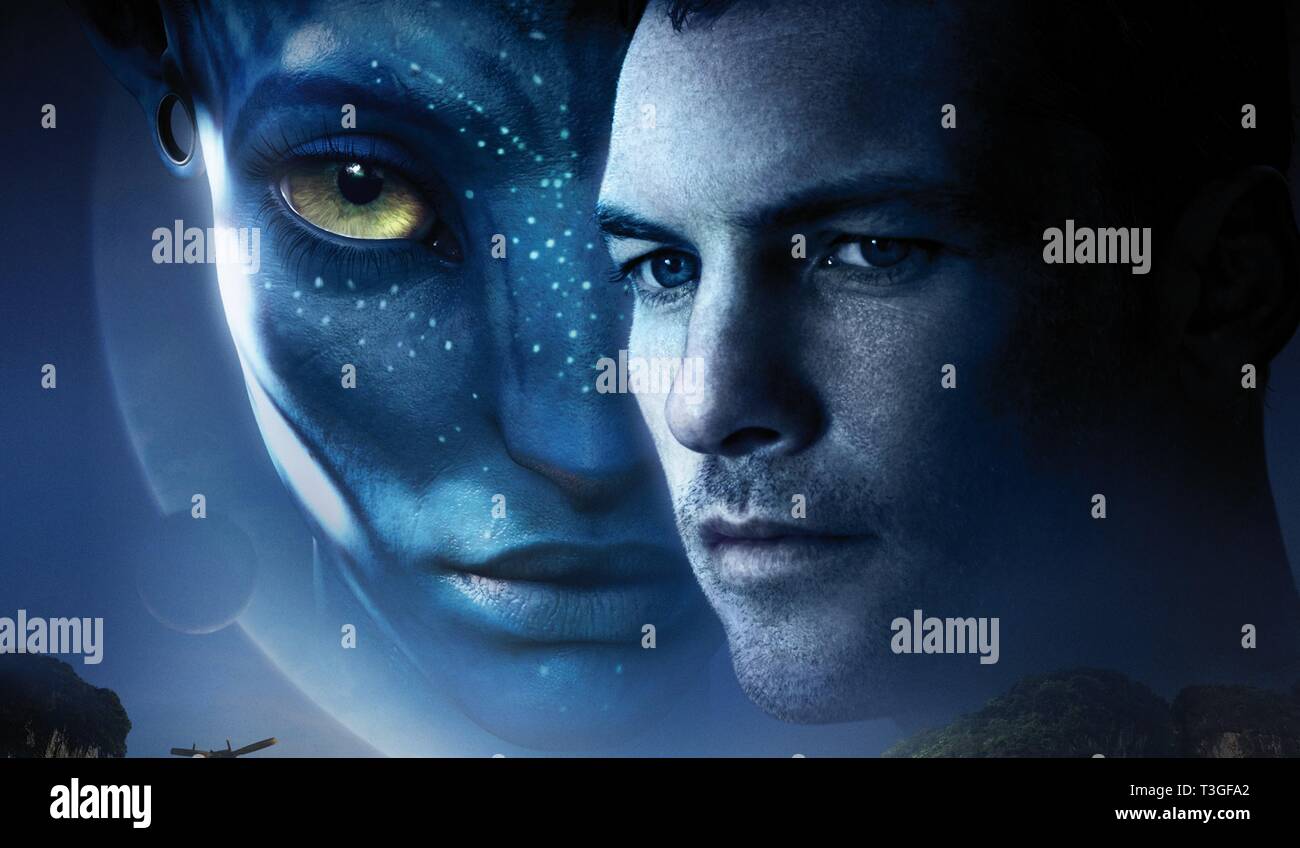 Avatar Anno : 2009 USA USA Direttore : James Cameron Sam Worthington Zoe Saldana arte chiave Foto Stock