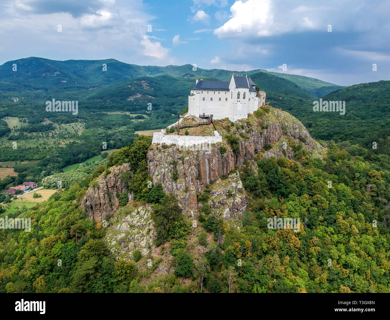 Castello di Fuzer in Ungheria in Europa Foto Stock