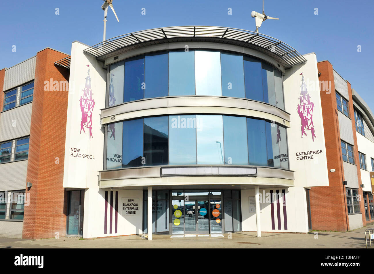 Il nuovo Blackpool Enterprise Centre Foto Stock