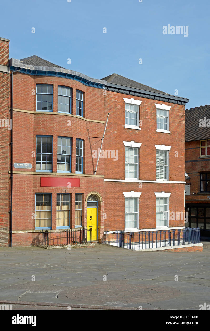 Edifici ristrutturati a Castello posto, Nottingham. Foto Stock