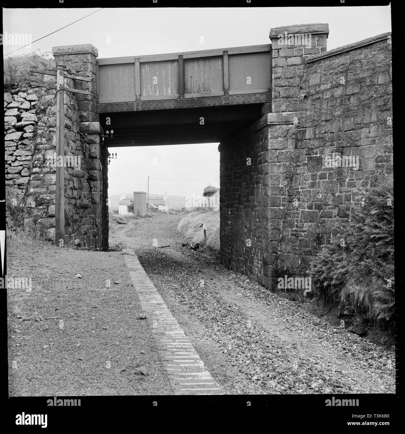 Chilsworthy Halt, Chilsworthy, Cornwall, 1967. Creatore: Eileen Deste. Foto Stock