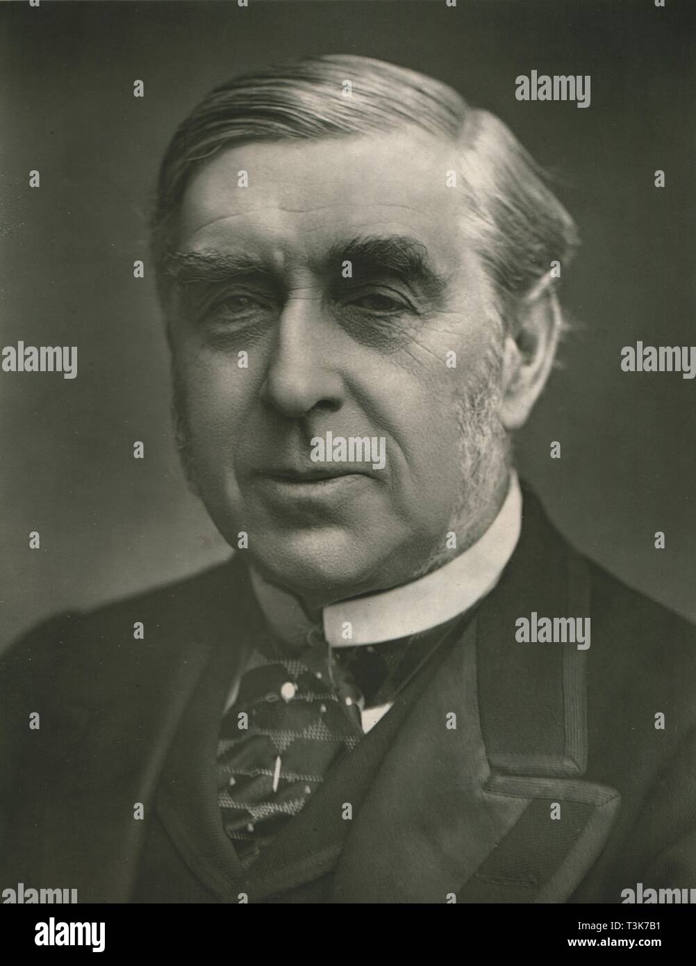 " Il diritto Onorevole George Joachim Goschen', 1890s, (c1907). Creatore: Londra stereoscopia fotografica & Co. Foto Stock