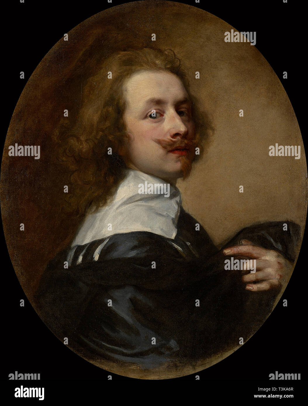 Autoritratto. Creatore: Dyck Sir Anthony van (1599-1641). Foto Stock