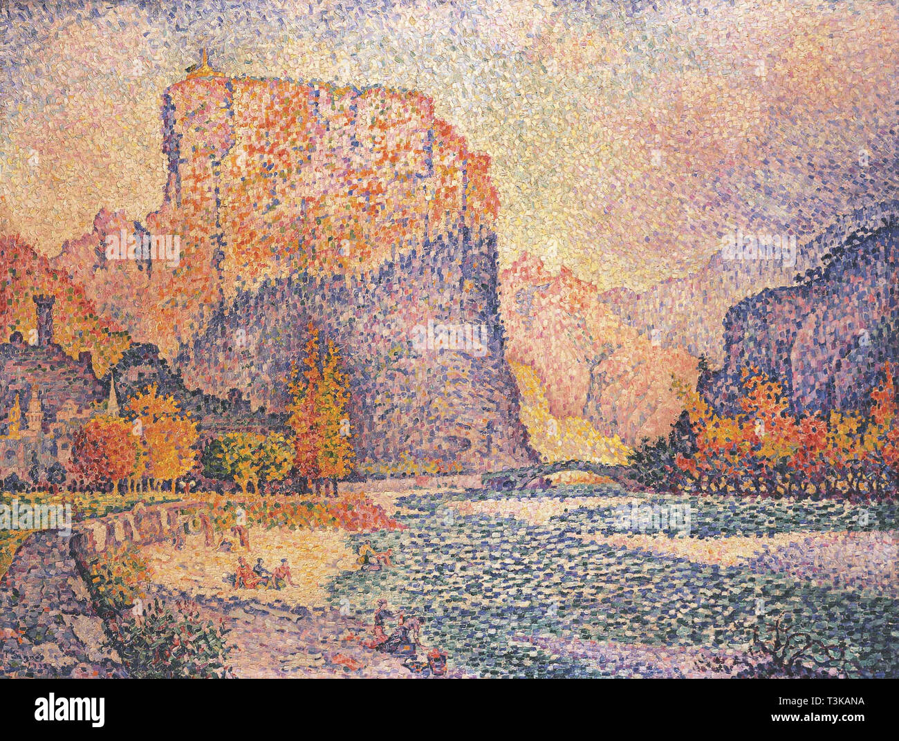 Paul signac 1863 1935 france immagini e fotografie stock ad alta ...