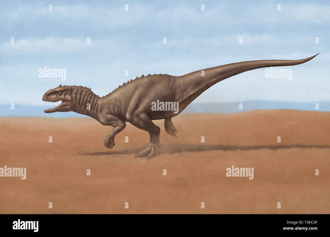 Indominus rex, pittura digitale Foto Stock