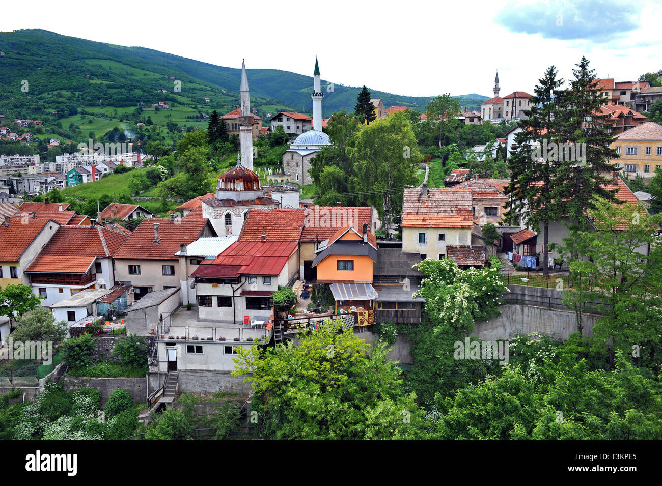 Nella vecchia città di Sarajevo Foto Stock