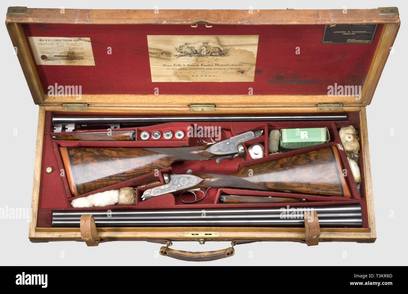 Bracci lunghi, moderne armi da caccia, target di stock pieno Weihrauch fucile HW52T, calibro 8,15 x 46 R, numero 16992, Additional-Rights-Clearance-Info-Not-Available Foto Stock Bracci lunghi, moderne armi da caccia, target di stock pieno Weihrauch fucile HW52T, calibro 8,15 x 46 R, numero 16992, Additional-Rights-Clearance-Info-Not-Available Foto Stock