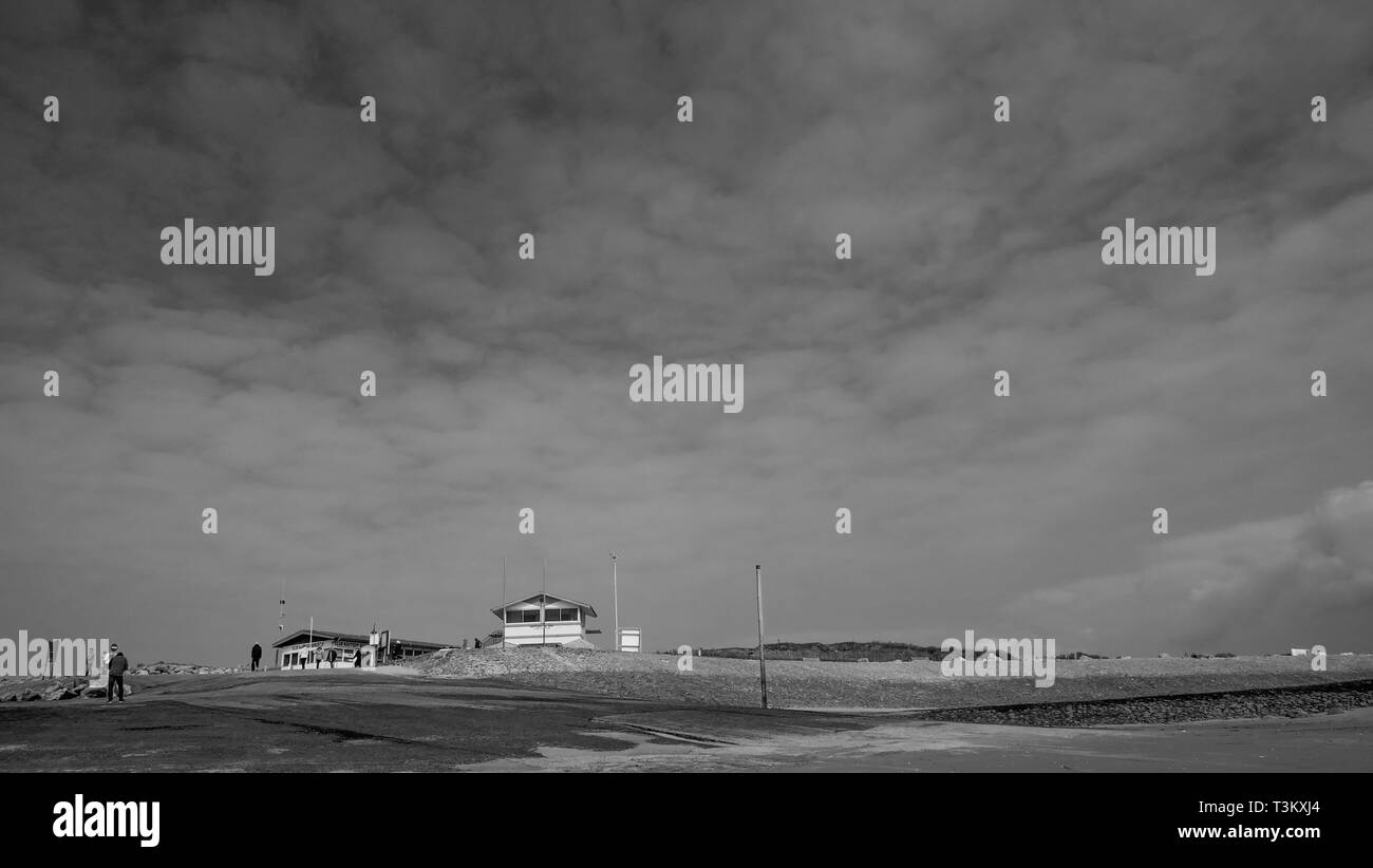 Berck-Plage, Hauts de France, Francia Foto Stock