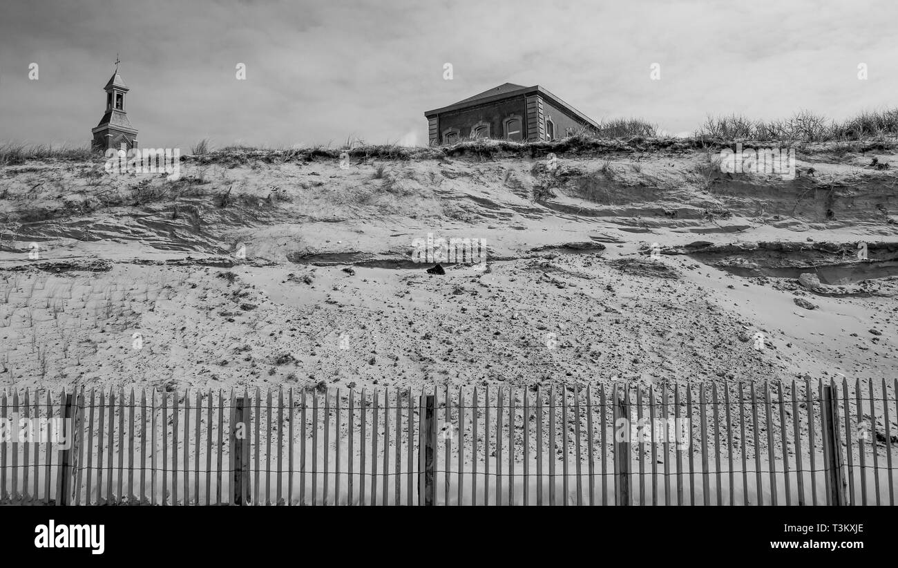 Berck-Plage, Hauts de France, Francia Foto Stock