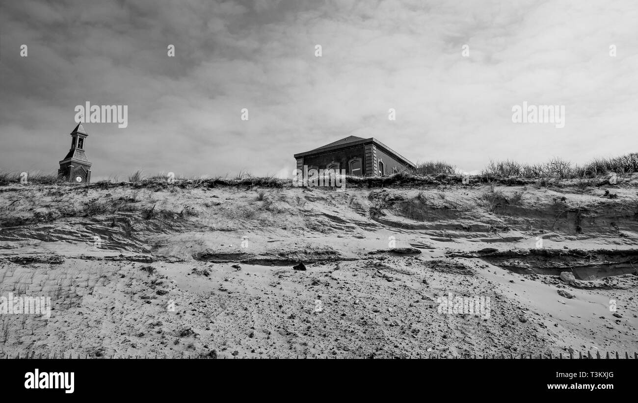 Berck-Plage, Hauts de France, Francia Foto Stock