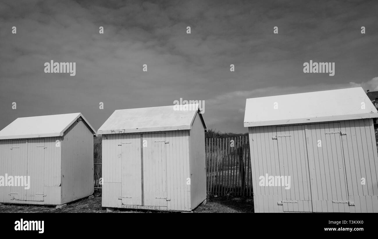 Berck-Plage, Hauts de France, Francia Foto Stock