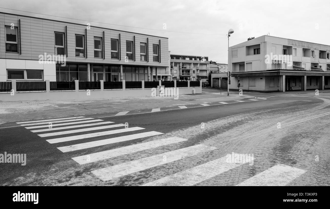 Berck-Plage, Hauts de France, Francia Foto Stock