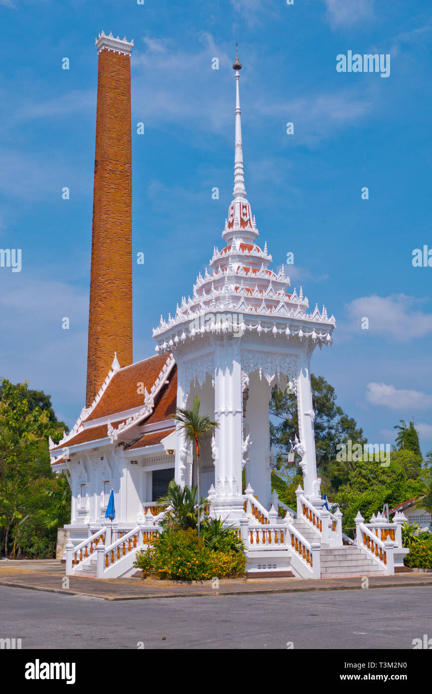 Wat Kaew, Krabi town, Thailandia Foto Stock