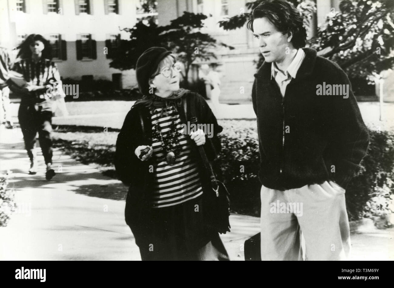Timothy Hutton e Julie Harris nel film la metà scura, 1993 Foto Stock