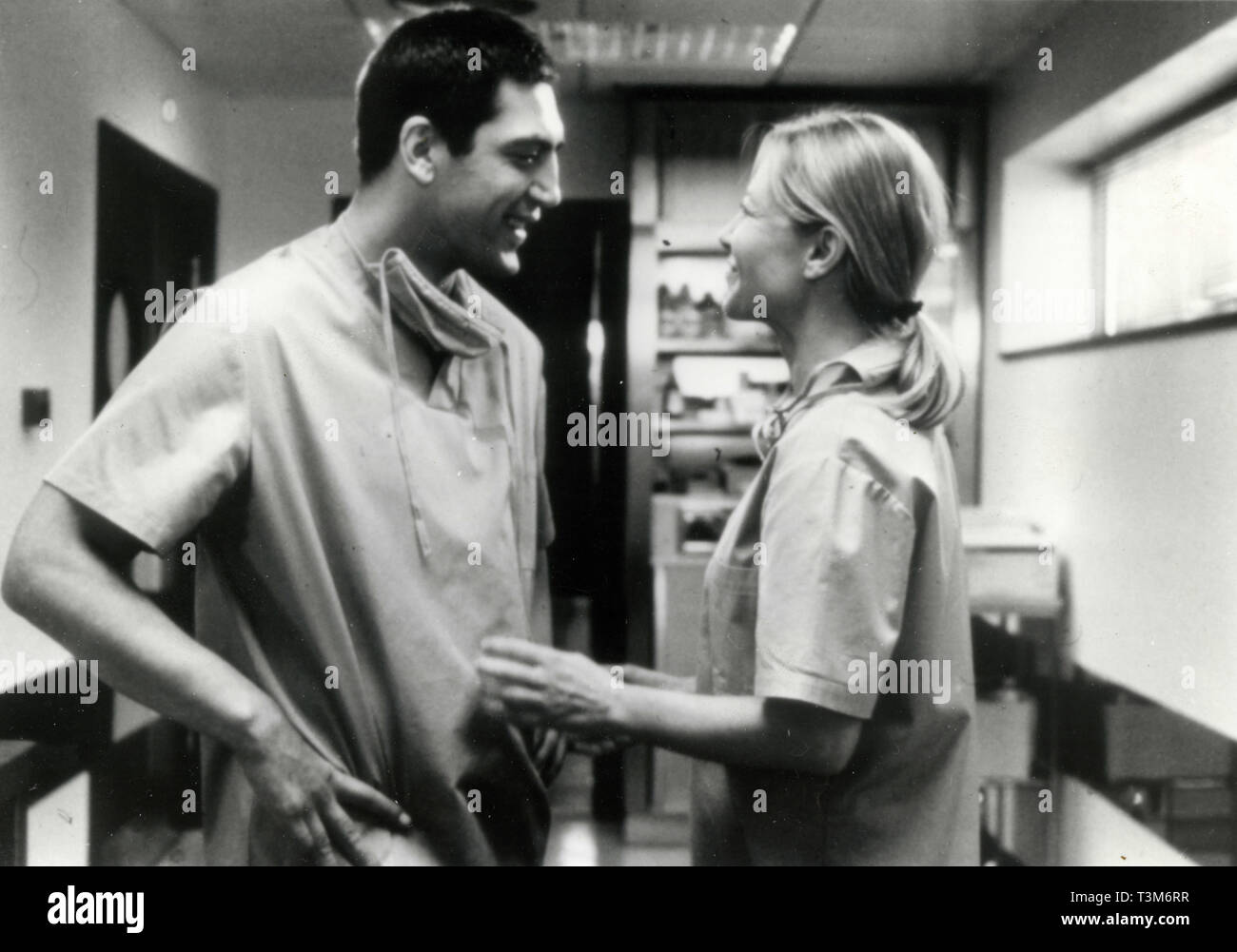 Javier Bardem e Cecilia Roth nel film seconda pelle, 1999 Foto stock - Alamy