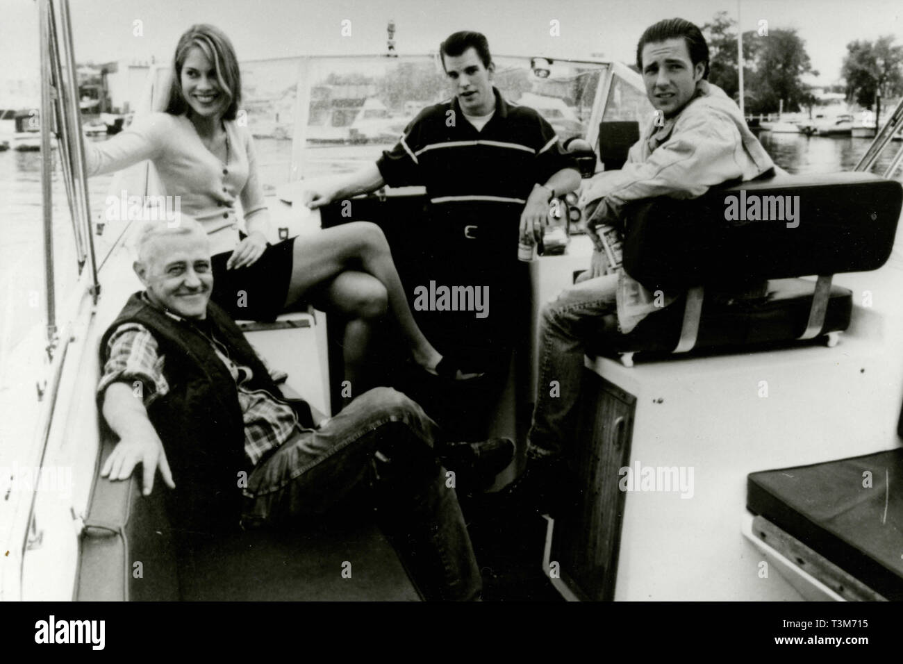 John Mahoney, Maxime Bahn, Mike McGlone e ustioni del Edward nel film è la persona, 1996 Foto Stock