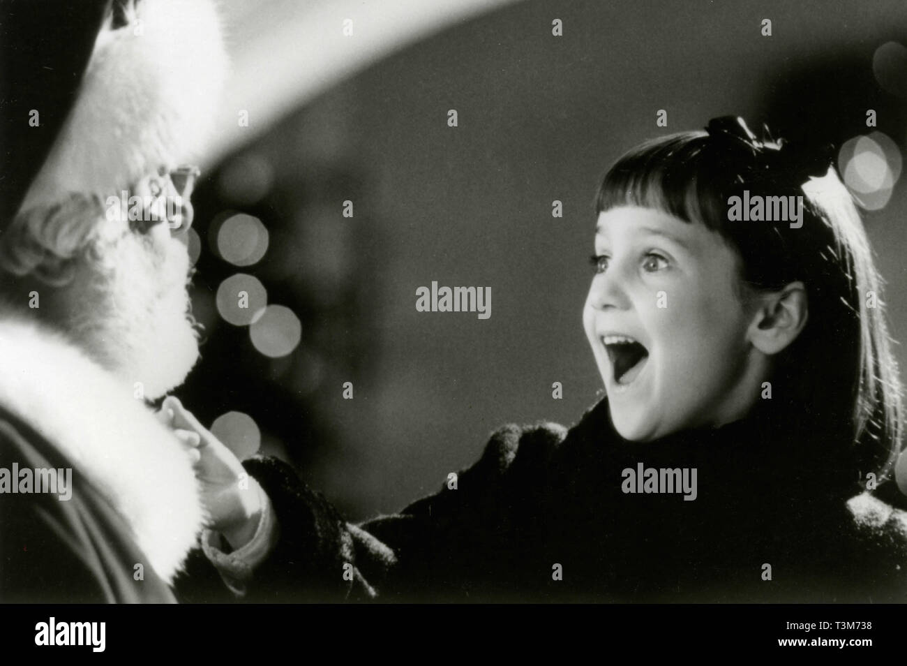 Bambino attore Mara Wilson nel film miracolo su 34th Street, 1994 Foto Stock