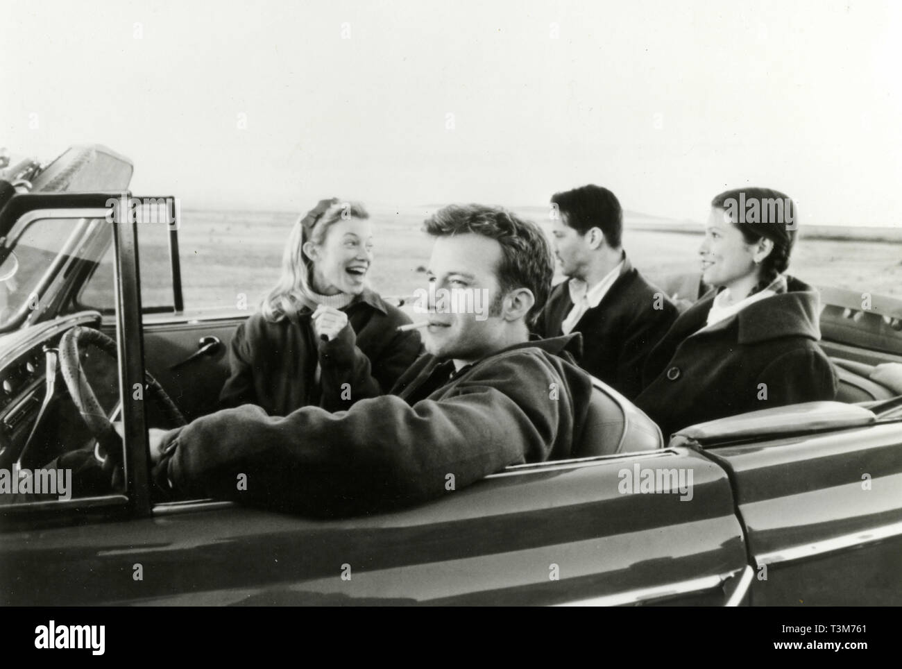 Thomas Jane, Gretchen mol, Keanu Reeves e Claire Forlani nel film l'ultima volta che ho Commmitted suicidio, 1997 Foto Stock