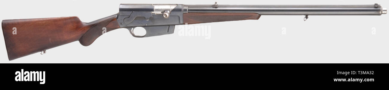 Civile bracci lungo, sistemi moderni, FN Browning High Power fucile semiautomatico, calibro 35 Remington, numero 1914, Additional-Rights-Clearance-Info-Not-Available Foto Stock