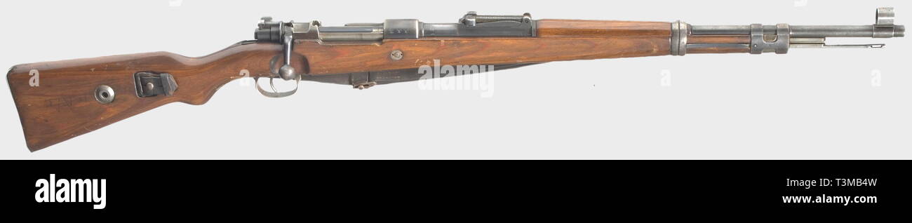 Armi di servizio, Germania fino al 1945, carabina K 98 K, codice 147 - 1939, Marina, calibro 8 x 57, numero 9578 i, Editorial-Use-solo Foto Stock